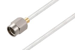 PE3C6783 - SSMA Male to Trimmed Lead Cable Using PE-SR405FL Coax