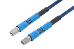 PE-TC195 Series Phase Stable Test Cable SMA Male to SMA Male to 18 
