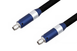 PE3VNA4004 - 2.4mm Male to 2.4mm Male Cable Using Ruggedized VNA Test Coax 40GHz, RoHS