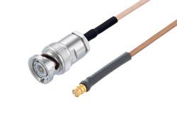 PE3W02085 - SMP Female to BNC Male Cable Using RG178 Coax