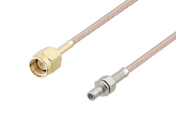 PE3W03014 - SMA Male to SMB Jack Cable Using RG316 Coax