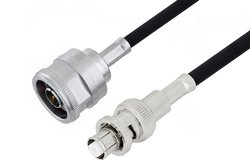 PE3W04051 - N Male to SHV Plug Cable Using RG223 Coax