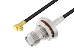 Smp Female Right Angle To Tnc Female Cable Assemblies