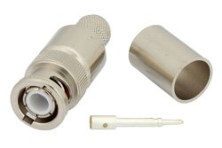PE44294 - BNC Male Connector Crimp/Solder Attachment for PE-C400, LMR-400