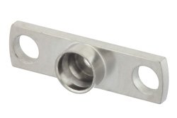 SMP Male Full Detent Shroud 2 Hole Flange Mount 0.481 Inch Hole