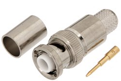 PE4493 - MHV Male Connector Crimp/Solder Attachment for RG213, RG8