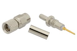 PE45170 - 10-32 Male Connector Crimp/Solder Attachment for RG188-DS, RG316-DS