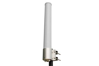 PE51OM1009 - 6 dBi Omni Antenna 2.4-2.5 GHz, 5.1-5.8 GHz, N Type Female PVC Radome, 1.6:1 Max VSWR, 2 Port