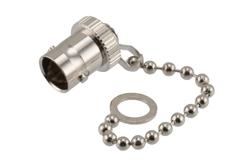 PE6015 - BNC Female Non-Shorting Dust Cap with 3.1 Inch Chain