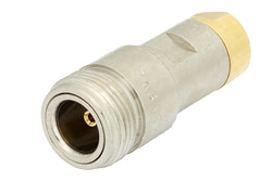 PE6028-50 - 0.5 Watt RF Load Up to 1,000 MHz with N Female Nickel Plated Brass