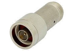 PE6033 - 2 Watt Feed-Thru Load Up to 1,000 MHz with N Male to Female Nickel Plated Brass