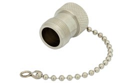 PE6118 - SC Female Non-Shorting Dust Cap With 4 Inch Chain