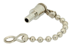 PE6122 - SMB Jack Non-Shorting Dust Cap With 2.5 Inch Chain