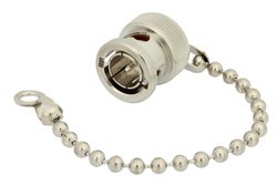 PE6127 - BNC Male Shorting Dust Cap With 4 Inch Chain