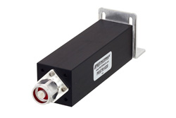 PE6TR1020 - 20 Watt RF Load Up to 2.7 GHz with N Male Black Anodized Aluminum