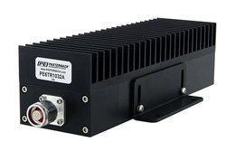 PE6TR1032A - High Power 100 Watt RF Load Up to 2.7 GHz with N Male Black Anodized Aluminum