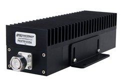 PE6TR1035A - High Power 100 Watt RF Load Up to 2.7 GHz with 4.3-10 Male Black Anodized Aluminum