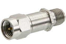 PE7001-40 - 40 dB Fixed Attenuator, SMA Male to SMA Female Passivated Stainless Steel Body Rated to 2 Watts Up to 3 GHz