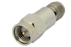 PE7045-6 - 6 dB Fixed Attenuator, SMA Male to SMA Female Passivated Stainless Steel Body Rated to 2 Watts Up to 12.4 GHz