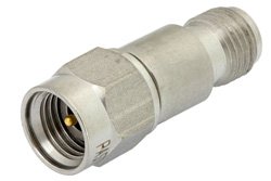 PE7046-6 - 6 dB Fixed Attenuator, 2.92mm Male to 2.92mm Female Passivated Stainless Steel Body Rated to 0.5 Watts Up to 40 GHz