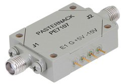 PE7107 - SMA SPST PIN Diode Switch Operating From 2 GHz to 4 GHz Up To +30 dBm