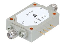 PE7108 - SMA SPST PIN Diode Switch Operating From 4 GHz to 8 GHz Up To +30 dBm