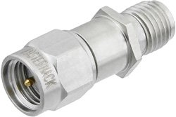 PE7162-10 - 10 dB Fixed Attenuator, SMA Male to SMA Female Passivated Stainless Steel Body Rated to 2 Watts Up to 6 GHz