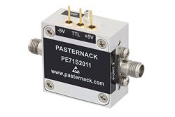 PE71S2011 - SPST PIN Diode Switch Operating From 50 MHz to 40 GHz Up to +30 dBm and 2.92mm