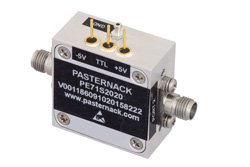 PE71S2020 - Absorptive SPST PIN Diode Switch Operating From 2 GHz to 40 GHz Up to +30 dBm and 2.92mm