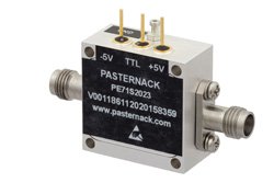 SPST PIN Diode Switch Operating From 50 MHz to 67 GHz Up to +27 dBm and 1.85mm