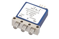 PE71S6056 - SPDT Electromechanical Relay Failsafe Switch, DC to 40 GHz, up to 80W, 28V Indicators, 2.92mm