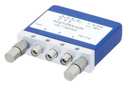 PE71S6064 - SPDT Electromechanical Relay Latching Switch, Terminated, DC to 40 GHz, up to 80W, 28V Indicators, TTL, Self Cut Off, 2.92mm
