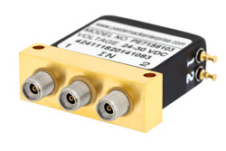 SPDT Electromechanical Relay Switch DC to 40 GHz, 2.92mm, 10 Watts, 28V Control with Failsafe