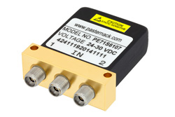 SPDT Electromechanical Relay Switch DC to 40 GHz, 2.92mm, 10 Watts, 28V Control with Latching