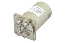 PE71S6129 - SP4T Electromechanical Relay Normally Open Switch, DC to 22 GHz, 20W, 28V Indicators, TTL, Diodes, SMA