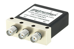 PE71S6391 - SPDT Electromechanical Relay Failsafe Switch, DC to 18 GHz, up to 90W, 28V, SMA