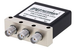 PE71S6392 - SPDT Electromechanical Relay Failsafe Switch, DC to 18 GHz, up to 90W, 12V, SMA