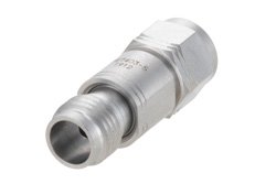 PE7403-5 - 5 dB Fixed Attenuator, 1.85mm Male to 1.85mm Female Passivated Stainless Steel Body Rated to 1 Watt Up to 65 GHz