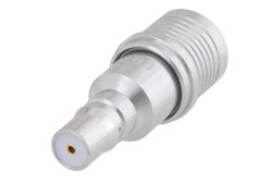 PE7AP1002-12 - 12 dB Fixed Attenuator, QMA Male to QMA Female Brass Tri-Metal Body Rated to 1 Watt Up to 6 GHz