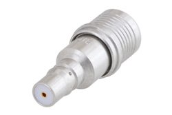 PE7AP1002-9 - 9 dB Fixed Attenuator, QMA Male to QMA Female Brass Tri-Metal Body Rated to 1 Watt Up to 6 GHz