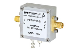 PE80P1001 - Power Detector, SMA, Postive Output Slope, 30 MHz to 4 GHz