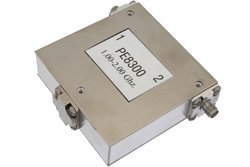 PE8300 - Isolator With 18 dB Isolation From 1 GHz to 2 GHz, 10 Watts And SMA Female
