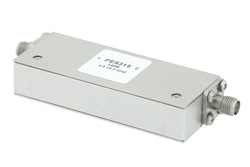 PE8315 - Isolator With 15 dB Isolation From 4 GHz to 18 GHz, 10 Watts And SMA Female