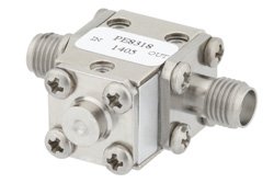 PE8318 - Isolator With 20 dB Isolation From 17.3 GHz to 22 GHz, 10 Watts And SMA Female