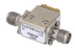 PE8328 - Isolator With 14 dB Isolation From 6 GHz to 18 GHz, 10 Watts And SMA Female