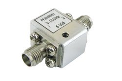 PE83IR001 - Isolator with 16 dB Isolation from 8 GHz to 18 GHz, 10 Watts and SMA Female