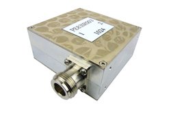 PE83IR003 - Isolator with 17 dB Isolation from 1 GHz to 2 GHz, 10 Watts and N Female