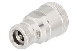 PE91091 - Low PIM 7/16 DIN Female to 4.1/9.5 Mini DIN Female Adapter