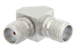 PE91150 - SMA Female to SMA Female Right Angle Adapter