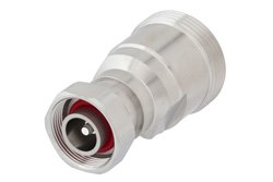 PE91209 - 7/16 DIN Female to 4.1/9.5 Mini DIN Male Adapter, IP67 Mated